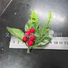 Promoção de Natal árvore de Natal simulação agulha de pinho ramo único decorações de Natal caixa de presente DIY acessórios de alta qualidade anel de rattan anel de rattan acessórios