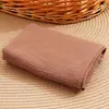 Manta de Bebé de Crepé de Algodón Puro, Arrullo para Bebé, Toalla de Baño de Muselina de Doble Capa Estampada de Gasa, Estilo Delgado de Verano con Dibujos Animados