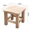 Taburete pequeño de madera maciza para el hogar, sala de estar para adultos, taburete retro para zapatos, taburete para mesa de café, taburete pequeño de estilo japonés, taburete para la puerta de la sala de estar