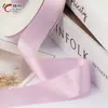 Cinta tejida japonesa estilo coreano, cinta de seda brillante de doble cara, accesorio para ropa suave y sedoso, cinta de lazo desde la fábrica de origen