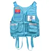 Chaleco Salvavidas de Flotabilidad Alta del Equipo de Rescate Cielo Azul para Corrientes de Agua, Chaleco de Alta Flotabilidad para Adultos para Prevención de Inundaciones, Rescate de Emergencia y Ayuda en Desastres