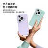 Capa de telefone Huawei Pura70Pro com lente de metal resistente a quedas, cor sólida, capa de telefone de silicone líquido simples
