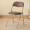 Silla plegable sencilla para uso doméstico, Silla de oficina portátil, Silla de entrenamiento, Silla de conferencia, Silla con respaldo, Silla para computadora