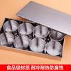 Caixa de temperos de aço inoxidável caixa de temperos retangular chinesa caixa de temperos doméstica conjunto combinado de quatro/seis/oito/doze compartimentos