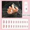 Unhas Usáveis Prontas para o Ano Novo, Adesivos de Unhas Postiças Removíveis, Peças de Unha com Arte de Unha Estilo Curto de Alta Qualidade, Atacado do Fabricante