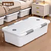 Caixa de Armazenamento Sob a Cama com Rodinhas, Caixa de Armazenamento Removível Tipo Gaveta, Caixa de Armazenamento de Roupas Caixa de Armazenamento Sob a Cama