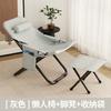 Silla plegable de ocio con respaldo ajustable de múltiples velocidades, silla plegable de almacenamiento, suministro de fábrica, sillón reclinable para la hora del almuerzo