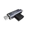 Adaptador dois em um transmissor carregador conversor Tipo-C para Lightning/micro telefone Android tipo T