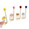 Cabide Gancho Adesivo Grande Rack de Armazenamento para Banheiro Elásticos de Cabelo Faixas de Cabelo Headbands Gancho Joias Rack de Armazenamento para Cozinha
