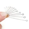Aguja en forma de 9 para ensartar cuentas, Accesorios para joyería DIY, Aguja de Hierro con Cabeza Redonda para Collares, Pulseras y Pendientes