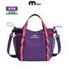 Bolso de hombro exterior estilo montaña, bolsa de gimnasio tipo tote de gran capacidad, bolso de mano, bolsa de tote para el trabajo, personalizable con logo y eslogan
