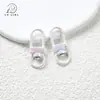 Fivela de Porta Colorida Banhada a UV Fivela de Mola Fivela de Três Pontos Corrente de Celular Pingente de Chaveiro Acessórios para Joias DIY Presente de Formatura