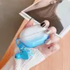 Adecuado para el Set de Auriculares Red Rice Buds5Pro Funda Suave Degradada Red Rice 4 Edición Vital Bluetooth Inalámbrico Cubierta Protectora Transparente