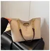Bolso de Mano Retro con Cadena de Moda Bolso de Gran Capacidad Nuevo Bolso para Mujer 2025 Bolso de Hombro Bolso Tote Casual