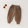 Pantalones de Bebé Jingqi Pantalones de Terciopelo para Niños Niñas Pantalones Deportivos Nuevos Pantalones Casuales Pantalones de Chándal Pantalones de Jardín de Infancia