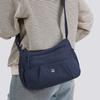 Bolsa de Maternidade em Tecido Leve Lavável, Bolsa de Ombro Único Transversal de Grande Capacidade com Múltiplas Camadas para Mulheres, Nova Bolsa Quadrada Pequena Casual Versátil 2026