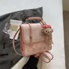 Mochila de cuadros transfronteriza simple y elegante 2026 nueva tendencia de moda diseño de nicho bolsa de doble hombro bolsa casual para el día a día