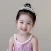 Accesorio para el Cabello de Alta Gama para Niñas Corona Peine con Pedrería de Princesa Peine para el Cabello de Niña Peineta de Alta Gama Estilo Coreano