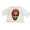 Camiseta Masculina Y2K Harajuku Estampa de Animação Camiseta Marca de Moda Top Oversized de Manga Curta