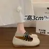 Zapatos planos de estilo ballet con cordones retro franceses para mujer, nuevos zapatos Mary Jane de suela blanda de verano para combinar con faldas, adecuados para ir al trabajo