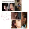 Expansor de oreja de silicona fina de dos colores, nuevo, de perla, transfronterizo, color caramelo, expansor de oreja, joyería para piercing, suministro directo de fábrica