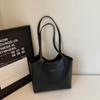 Bolso Vintage de Gran Capacidad para Debajo del Brazo para Mujer, Nuevo Bolso de Mano de Moda 2026, Bolso de Hombro, Bolso Tote Cubo para Viajes