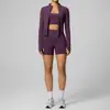 Nuevo conjunto de ropa de yoga para venta transfronteriza, conjunto de tres piezas transpirable de alta elasticidad para fitness, traje deportivo moldeador ajustado para mujer