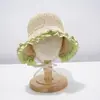 Sombrero de Protección Solar para Niños, Sombrero de Paja para Niñas, Sombrero para Bebé, Sombrero Delgado de Sol de Verano, Sombrero de Princesa con Ala Ancha, Sombrero de Playa para la Costa