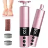 Novo Esfoliador Elétrico para Pés para Remover Pele Morta e Calos, Ferramenta de Esfoliação de Pele Recarregável, Máquina de Pedicure Totalmente Automática Atacado