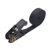 Atacado do Fabricante Corrente de Amarração com Catraca Revestida de Borracha Strap de Fixação para Rack de Bagagem de Carro Motocicleta Poliéster