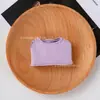 Ropa para muñeca de 10 cm, camiseta de manga corta, chaleco para muñeca, colección de atuendos para muñeca Labubu de 17 cm