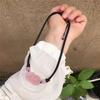 Venta al por mayor, collar de Pixiu de obsidiana de color con ojo para pareja, colgante Yan Jiu, cadena de clavícula roja para hombre y mujer, regalo
