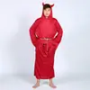 Disfraz de Diablo Rojo Maligno de Halloween, Diablo Vaca para Adulto, Cosplay, Juego de Rol, Disfraz de Fiesta en Stock