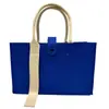 Bolsas de Fieltro al por Mayor con Cintas, Bolsas Tote para Exposiciones de Negocios, Bolsas de Regalo Promocionales, Logo Personalizable, Bolsas Tote con Bloques de Color