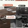 Escritorio de oficina, escritorio ejecutivo, juego de escritorio y silla de oficina, diseño simple y moderno, estación de trabajo para empleados, escritorio para una o dos computadoras, escritorio para el hogar