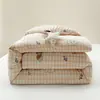 Núcleo de colcha de algodón tejido Clase A, colcha de invierno, colcha de fibra de soja para niños, colcha de primavera y otoño, colcha individual para dormitorio, colcha de algodón