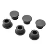 Enchufe a Prueba de Polvo Dc5.5 5.5*2.1 2.5mm Hembra Toma de Corriente Enchufe de Silicona Tapa Impermeable de Carga