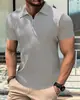 Suéter de verano 2024 nuevo de venta rápida Amazon Camisa POLO con cremallera polo deportivo para hombre fabricantes venta al por mayor