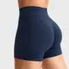 Shorts de Yoga de Cintura Alta para Control de Abdomen y Levantamiento de Glúteos para Mujer, Ajustados de Forma de Durazno, Alta Elasticidad, Secado Rápido, Antiexposición, Shorts de Ciclismo y Yoga