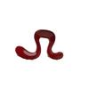 Vermelho Vinho Relaxamento Presilha de Cabelo Presilha Tubarão Feminina Sofisticada 2025 Novo Grampo de Cabelo Acessórios de Cabelo Presilha de Cabelo
