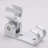 Aluminio Espacial Perforación Libre Soporte de Estante para Ducha Electrochapado Ajustable Base Fija para Manguera de Cabezal de Ducha de Inodoro