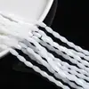 Miçangas Multifacetadas em Formato de Losango, Miçangas de Vidro Coloridas Transparentes, Acessórios de Miçangas Soltas para Brincos Tecidos Feitos à Mão DIY, Franjas