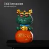 Figura de Animal de Té Gran Sabio de Arenisca Verde Estilo Chino, Adorno de Escritorio Wukong, Paisajismo de Roca para Acuario, Maceta de Decoración para el Hogar