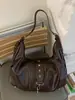 Cross2026 Otoño Nuevo Retro Diseño de Nicho Moda Remache Mujer Gran Capacidad Bolso de Hombro Cruzado Bolso de Axila