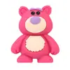 Venta caliente serie de dibujos animados Oso Pooh Mickey carcasa creativa para teléfono móvil agujero para pasador de pelo zapatos pegatinas para refrigerador accesorios caseros