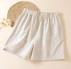 Novos Shorts de Sarja de Algodão e Linho, Shorts Casuais Estilo Casal, Estilo Fino de Verão, Adequados para Casa ou Trabalho, Shorts Emagrecedores