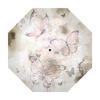 Nuevo paraguas de sol UV con mariposas chinas, paraguas plegable de vinilo, paraguas de regalo de doble uso, venta al por mayor