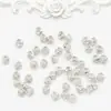 Cuentas Espaciadoras Tradicionales Color Oro Conservador, Cuentas Cuadradas de Corte Rombo, Cuentas Planas, Cuentas con Esquinas Cortadas, Accesorios para Joyería DIY, Cuentas Sueltas, Venta al por Mayor de Cuentas