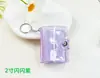 Pingente para mochila de estudante álbum de fotos mini fofo tachinha com decoração de chaveiro atacado pronta entrega