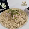 Flores Artificiais Personalizadas 5 Pétalas 100 Cabeças Cola Macia Gipsofila Casamento Decoração de Casa Enfeites Flores de Mão Flores Plásticas Simuladas